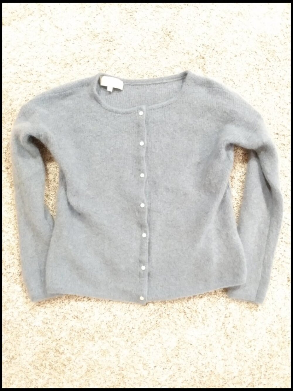 Sezane Gaspard Cardigan sz XS Vintage Blue